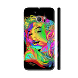 Marilyn Monroe Painting On Black HTC 10 / 10 Lifestyle Cover| Artist: Designer Chennai