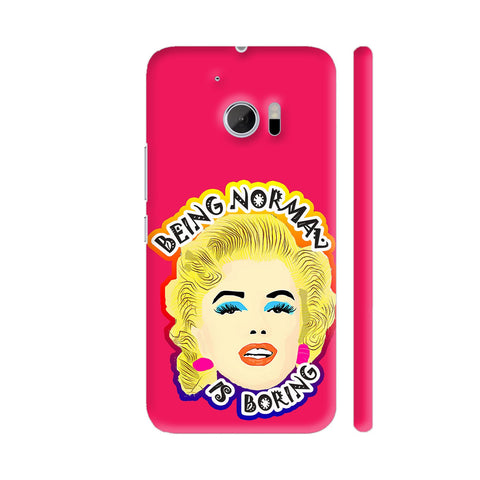 Marilyn Monroe Quote HTC 10 / 10 Lifestyle Cover| Artist: Sangeetha