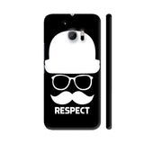 Men Respect On Black HTC 10 / 10 Lifestyle Cover| Artist: Designer Chennai