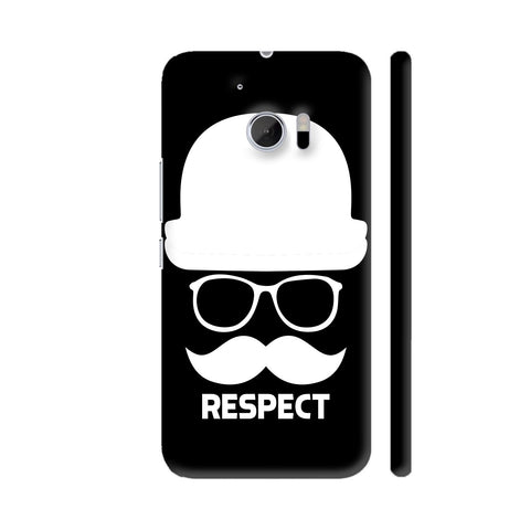 Men Respect On Black HTC 10 / 10 Lifestyle Cover| Artist: Designer Chennai