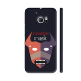 Monster Mask On Red HTC 10 / 10 Lifestyle Cover| Artist: Designer Chennai
