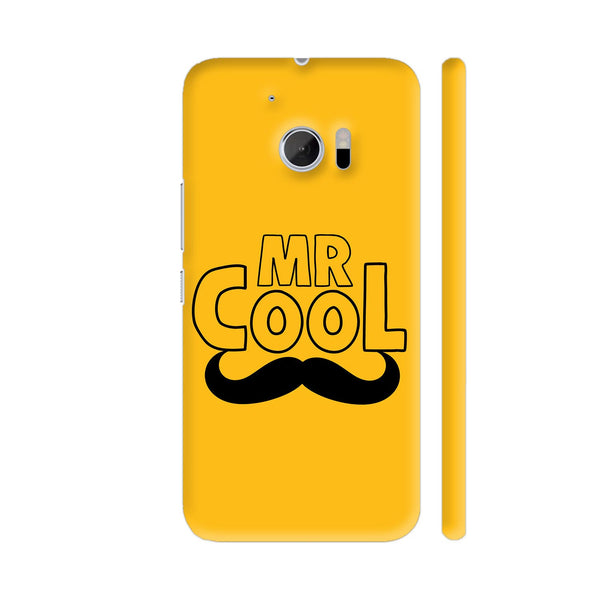 Mr Cool On Yellow HTC 10 / 10 Lifestyle Cover| Artist: Designer Chennai
