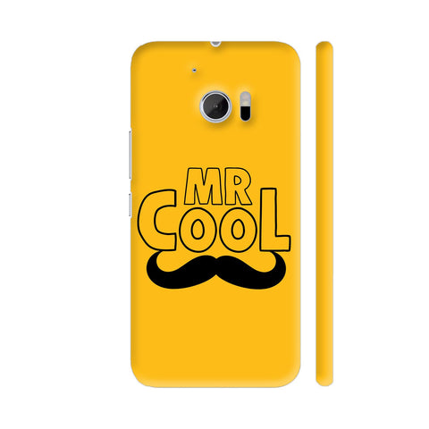 Mr Cool On Yellow HTC 10 / 10 Lifestyle Cover| Artist: Designer Chennai