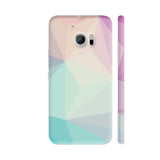 Multicolor 3D Polygons HTC 10 / 10 Lifestyle Cover| Artist: Adeela Abdul Razak