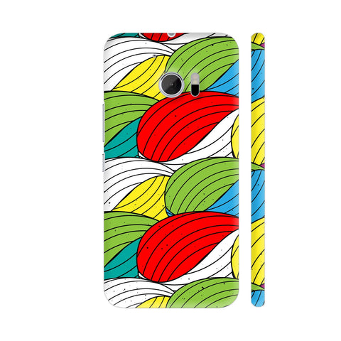 Multicolor Abstract Textile HTC 10 / 10 Lifestyle Cover| Artist: Designer Chennai