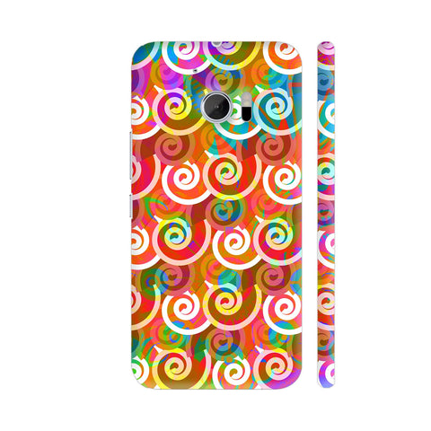 Multicolor Glitters HTC 10 / 10 Lifestyle Cover| Artist: Sangeetha