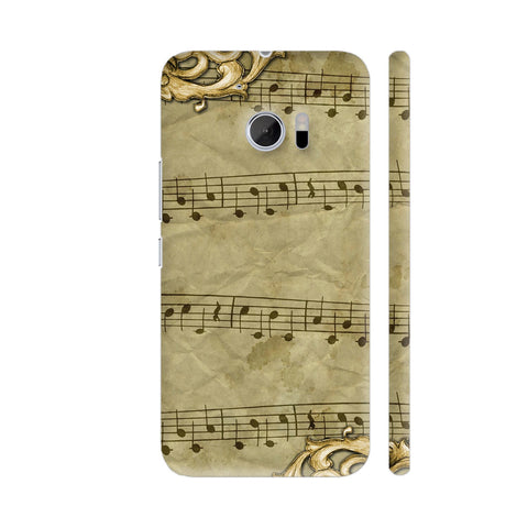 Music Clef Sheet HTC 10 / 10 Lifestyle Cover| Artist: WonderfulDreamPicture