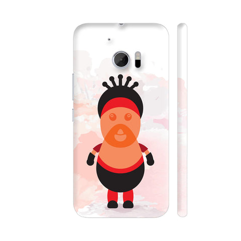 Orange Fat Boy HTC 10 / 10 Lifestyle Cover| Artist: Designer Chennai