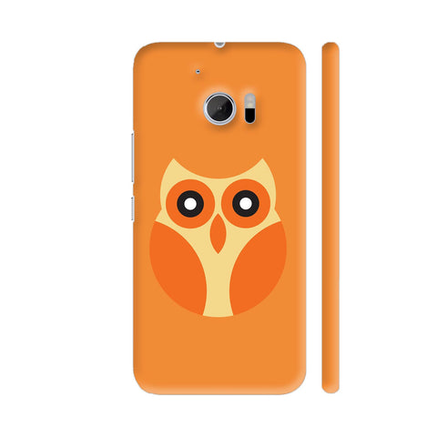 Orange Owl HTC 10 / 10 Lifestyle Cover| Artist: Designer Chennai