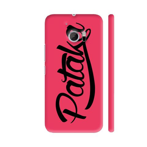 Pataka On Pink HTC 10 / 10 Lifestyle Cover| Artist: Abhinav