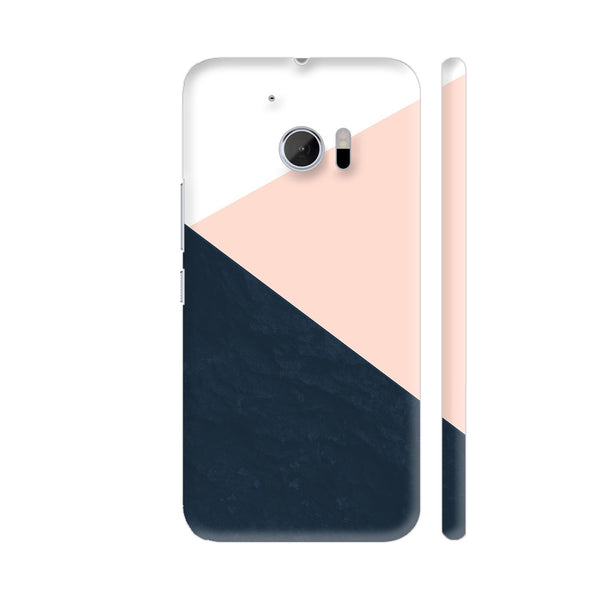 Peach Chevron HTC 10 / 10 Lifestyle Cover| Artist: Abhinav
