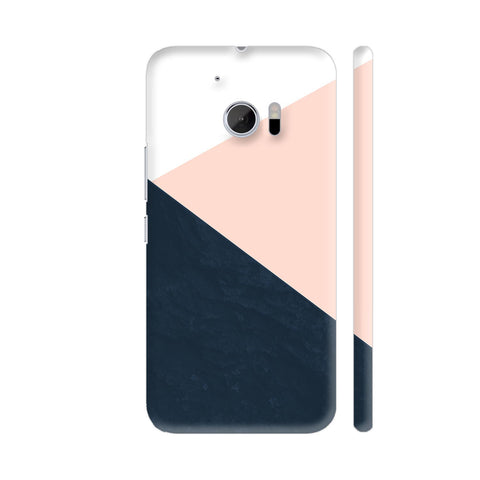 Peach Chevron HTC 10 / 10 Lifestyle Cover| Artist: Abhinav