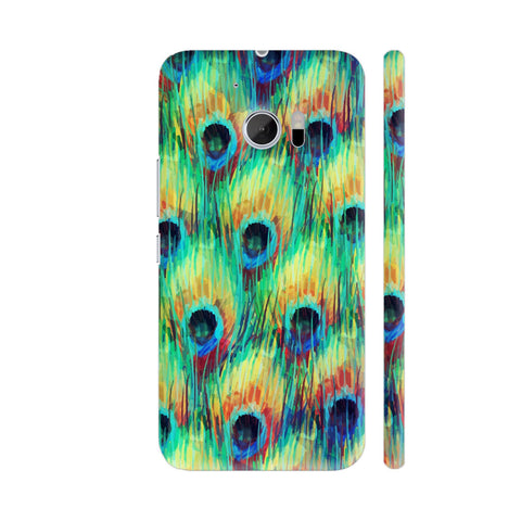 Peacock Feathers HTC 10 / 10 Lifestyle Cover| Artist: Abhinav