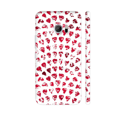 Petals Red HTC 10 / 10 Lifestyle Cover| Artist: Abhinav