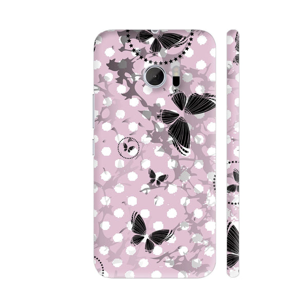 Pink Grunge HTC 10 / 10 Lifestyle Cover| Artist: Urvashi