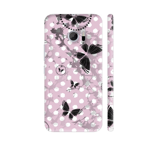 Pink Grunge HTC 10 / 10 Lifestyle Cover| Artist: Urvashi