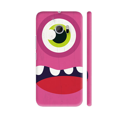 Pink Monster HTC 10 / 10 Lifestyle Cover| Artist: Abhinav