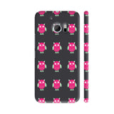 Pink Owl Pattern HTC 10 / 10 Lifestyle Cover| Artist: Adeela Abdul Razak