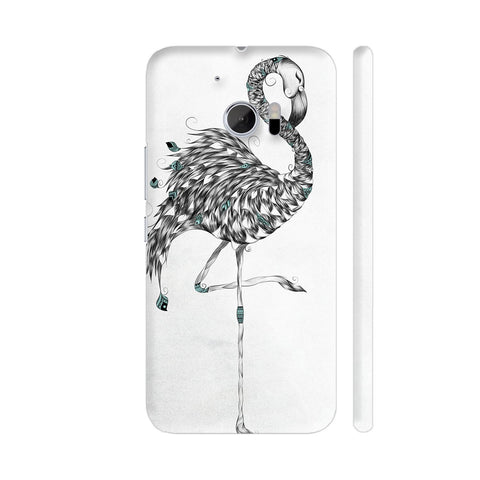 Poetic Flamingo HTC 10 / 10 Lifestyle Cover| Artist: LouJah