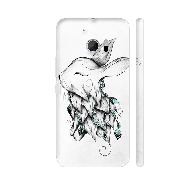 Poetic Rabbit HTC 10 / 10 Lifestyle Cover| Artist: LouJah