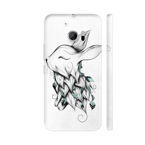 Poetic Rabbit HTC 10 / 10 Lifestyle Cover| Artist: LouJah