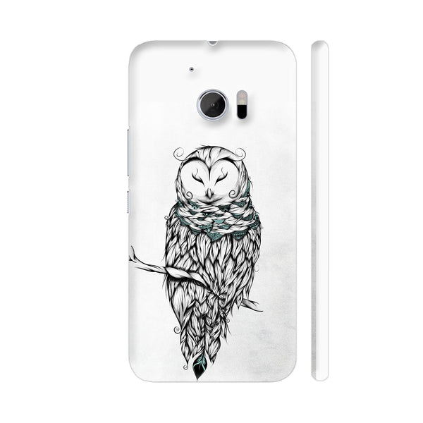 Poetic Snow Owl HTC 10 / 10 Lifestyle Cover| Artist: LouJah