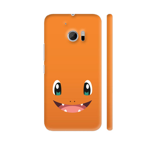 Pokemon Charmander On Orange HTC 10 / 10 Lifestyle Cover| Artist: Neeja Shah