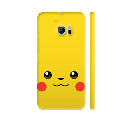 Pokemon Pikachu On Yellow HTC 10 / 10 Lifestyle Cover| Artist: Neeja Shah