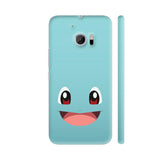 Pokemon Squirtle On Blue HTC 10 / 10 Lifestyle Cover| Artist: Neeja Shah