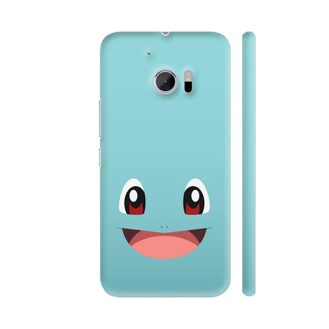 Pokemon Squirtle On Blue HTC 10 / 10 Lifestyle Cover| Artist: Neeja Shah