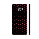 Polka Hearts HTC 10 / 10 Lifestyle Cover| Artist: Abhinav