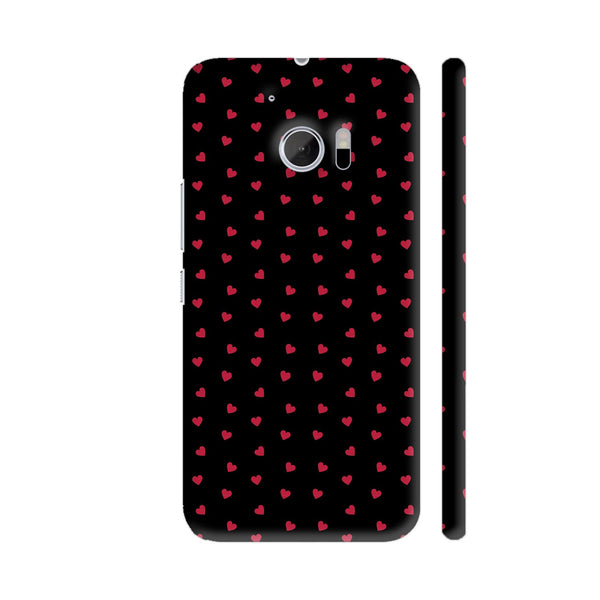 Polka Hearts HTC 10 / 10 Lifestyle Cover| Artist: Abhinav