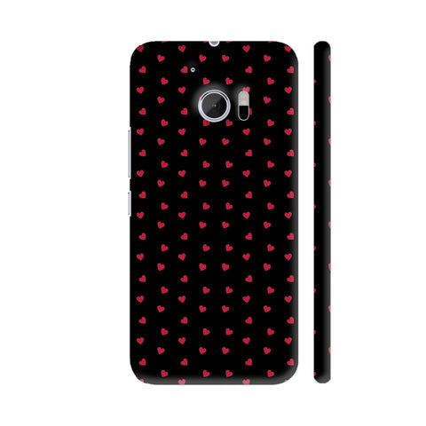 Polka Hearts HTC 10 / 10 Lifestyle Cover| Artist: Abhinav