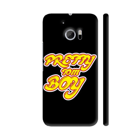 Pretty Tom Boy On Black HTC 10 / 10 Lifestyle Cover| Artist: Designer Chennai