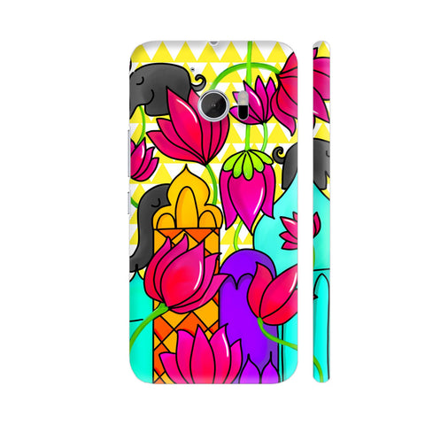 Psychedelic HTC 10 / 10 Lifestyle Cover| Artist: Woodle Doodle