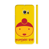 Punjabi Kid On Yellow HTC 10 / 10 Lifestyle Cover| Artist: Designer Chennai