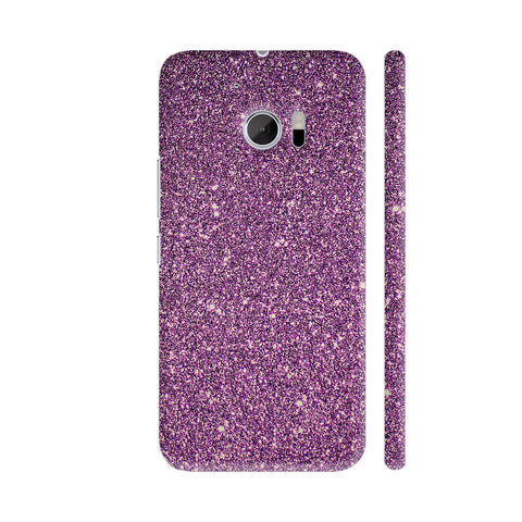 Purple Glitter Sparkley HTC 10 / 10 Lifestyle Cover| Artist: WonderfulDreamPicture