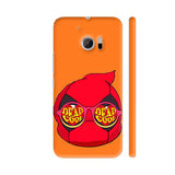 Red Dead Cool On Orange HTC 10 / 10 Lifestyle Cover| Artist: Sangeetha