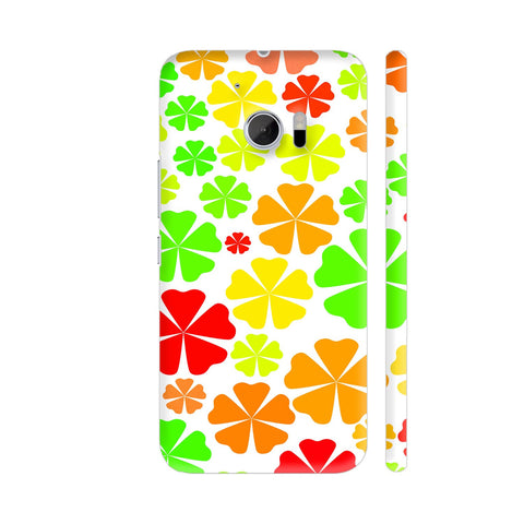 Red Green Yellow Orange Flowers HTC 10 / 10 Lifestyle Cover| Artist: Avani