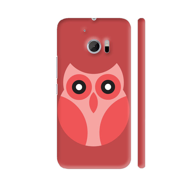 Red Owl HTC 10 / 10 Lifestyle Cover| Artist: Designer Chennai