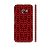 Red Weaving Pattern HTC 10 / 10 Lifestyle Cover| Artist: Designer Chennai