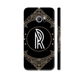 Retro Black Letter R HTC 10 / 10 Lifestyle Cover| Artist: Abhinav