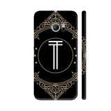 Retro Black Letter T HTC 10 / 10 Lifestyle Cover| Artist: Abhinav