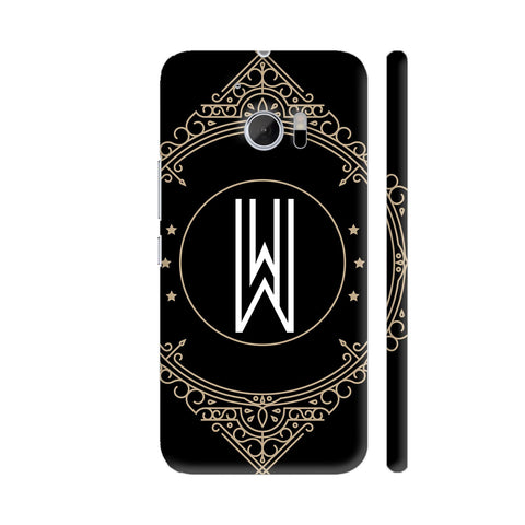 Retro Black Letter W HTC 10 / 10 Lifestyle Cover| Artist: Abhinav