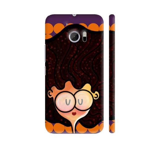 Retro Lady Look HTC 10 / 10 Lifestyle Cover| Artist: Woodle Doodle