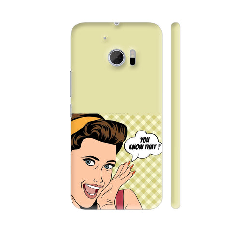 Retro You Know That HTC 10 / 10 Lifestyle Cover| Artist: Abhinav