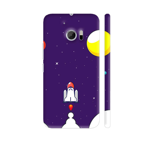 Rocket Launching In The Dark HTC 10 / 10 Lifestyle Cover| Artist: Amreet