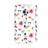 Scuba Divers And Sea Animals HTC 10 / 10 Lifestyle Cover| Artist: Abhinav