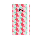 Seamless Pattern 3D Cube Illustration HTC 10 / 10 Lifestyle Cover| Artist: Designer Chennai