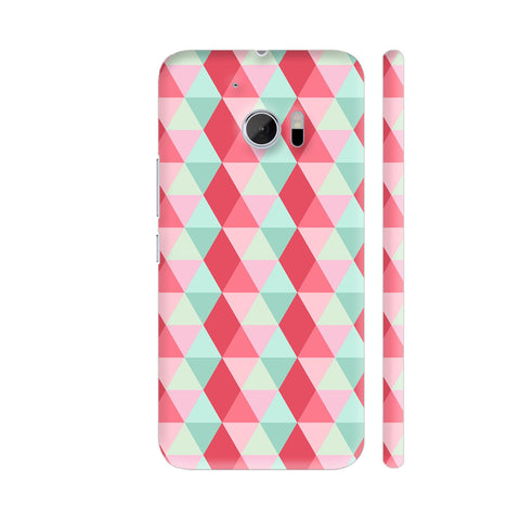 Seamless Pattern 3D Cube Illustration HTC 10 / 10 Lifestyle Cover| Artist: Designer Chennai
